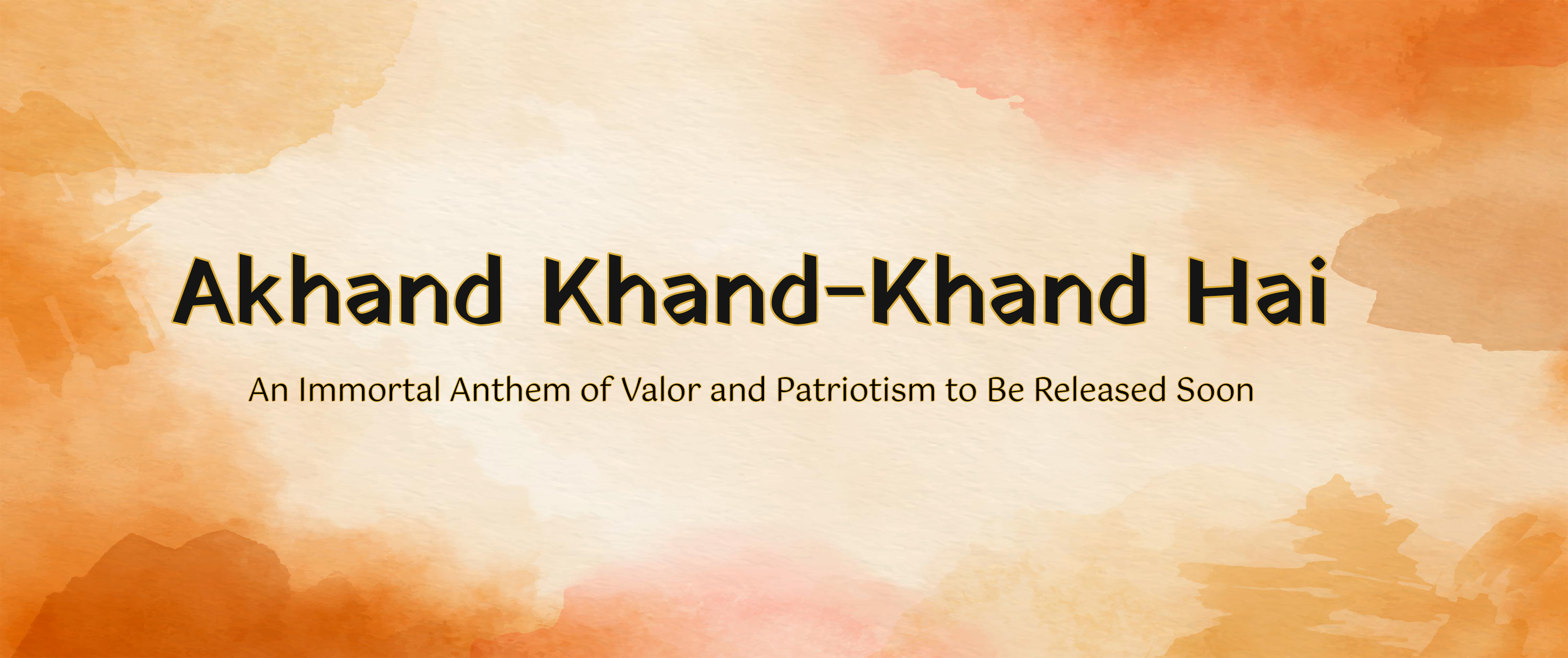 Akhand Khand-Khand Hai Song Poster